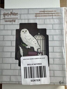 Loungefly Harry Potter Hedwig Layered PVC Enamel Pin Limited Edition 1000